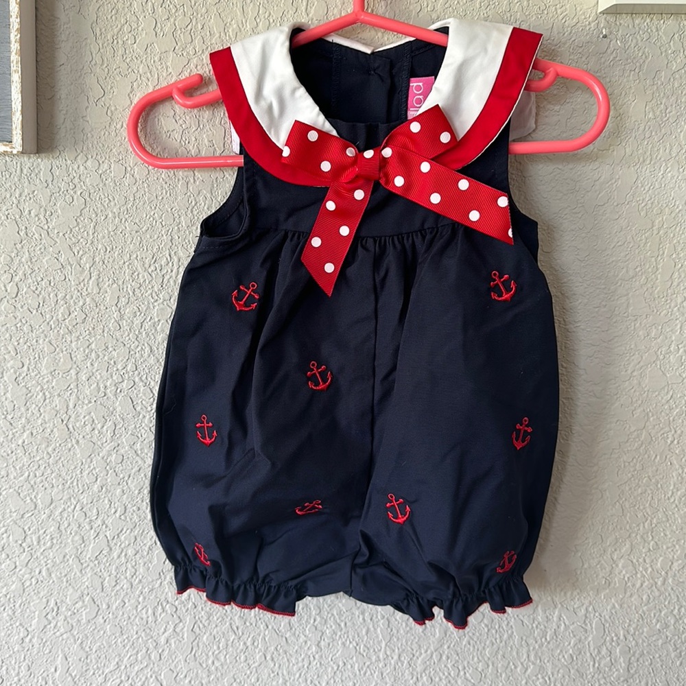 Nautical one piece